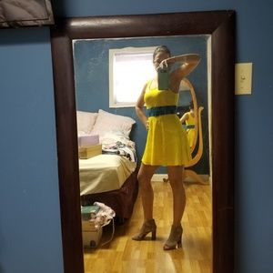 3 for $30. F21 yellow lace dress.